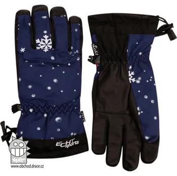 Rukavice Dráče Šusťákové prstové rukavice tmavě modrá Velikost: M