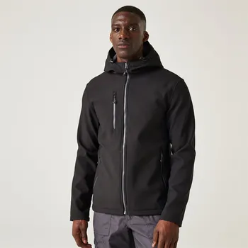 Pánská větrovka Bunda Regatta Black Seal Grey 794197 XXL