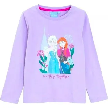Dívčí tričko fashion UK Tričko frozen Barva: tmavě fialová, Velikost: 8