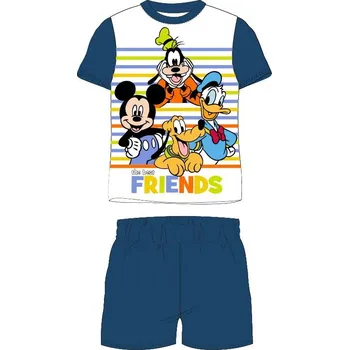 Chlapecké pyžamo Kiddee Letní pyžamo Mickey Mouse Barva: tmavě modrá, Velikost: 116