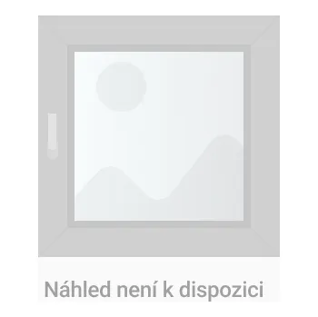 Okno Jednokřídlé plastové okno 118x235