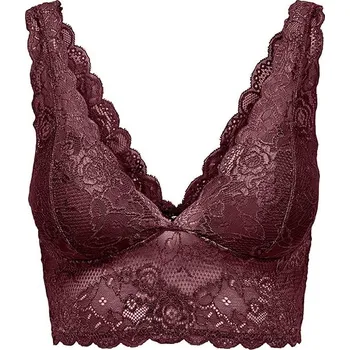 Dámská móda Sportovní podprsenka ONLY Bordeaux 6086676 L