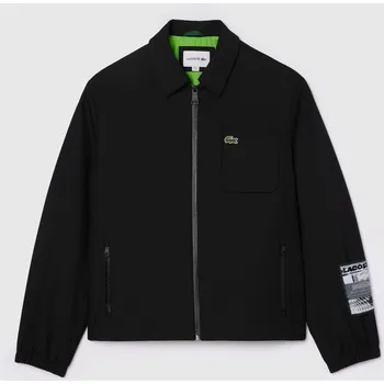 Pánská větrovka Bunda Lacoste Black 9070132 M/L