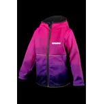 Wamu Softshellová bunda mozaika fialová Velikost: 134-140