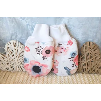 Rukavice Amálka Zateplené rukavice ptáčci Velikost: 56-68