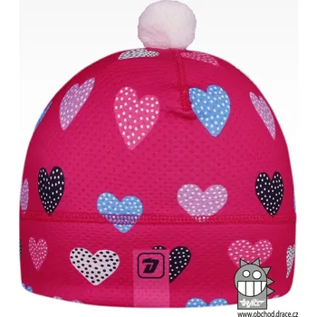 Čepice Dráče Zimní funkční čepice Fiocco srdce Velikost: S (50 - 52)