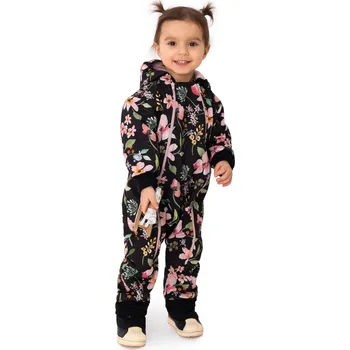 Kojenecká kombinéza Esito Softshellová kombinéza spring flowers Velikost: 62-68
