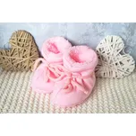 Amálka Dívčí bačkůrky s chlupatou podšívkou - pro miminko Velikost: 56-68