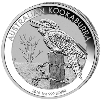Stříbrná mince 1 Oz Australian Kookaburra 2016
