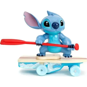 auto na autodráhu Jada Toys RC Surfer Stitch (25 cm) - dálkově ovládané vozidlo Disney s 360° otočkami a
