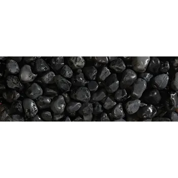 Tuhé palivo Mramorové valounky Nero Ebano, 7-15 mm, 800 kg