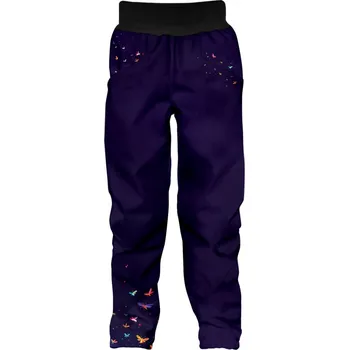 Dívčí kalhoty Wamu Softshellové kalhoty kočička Velikost: 92-98