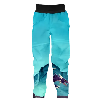 Chlapecké kalhoty Wamu Softshellové kalhoty dragon fantasy Velikost: 86-92