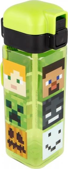 Stor Lahev Minecraft – Zelená 550 ml Barva: Zelená