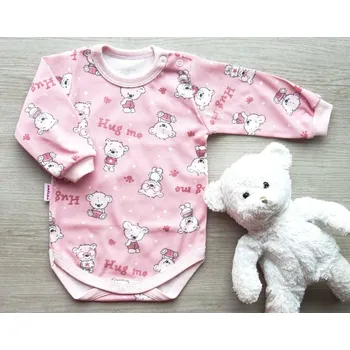 Amálka Body růžoví medvídci Velikost: 80