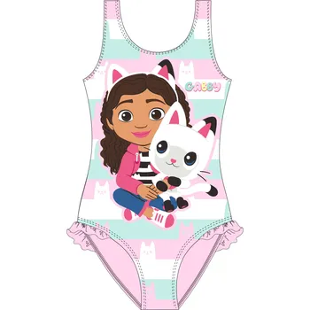 Dívčí plavky Kiddee Plavky Gábinin kouzelný domek Velikost: 98-104