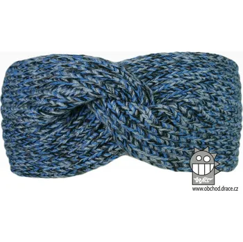 Čelenka Dráče Pletená čelenka Twist - modrá (uni 54-58) Velikost: uni