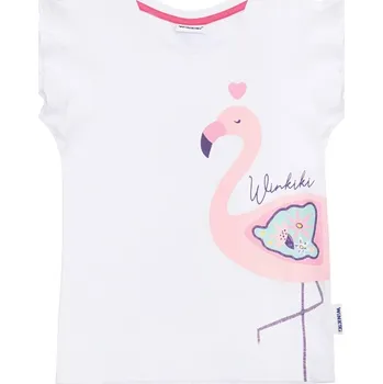 Dívčí tričko Winkiki Tričko Paris Barva: Bílá, Velikost: 98