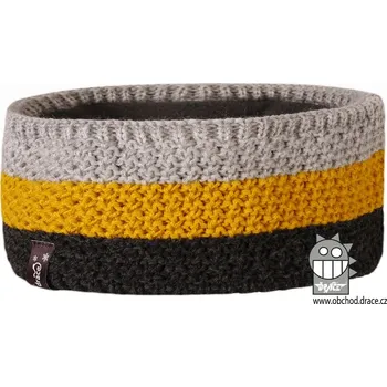 Zimní čelenka Dráče Pletená čelenka s mikroflísem - Béžová (56-58) Velikost: 56-58