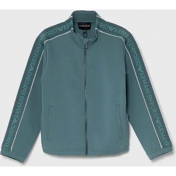 Dámské oblečení Dětská mikina Emporio Armani 3D4M69.1JHSZ tyrkysová 66X, vel. 142