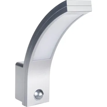 Lampička LED lampa s infračerveným pohybovým senzorem MCE244 S 750lm 10W IP54 Maclean Energy stříbrná