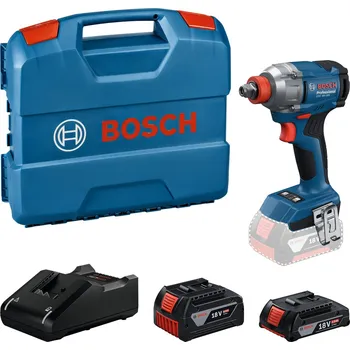Exkluzivní produkt: Bosch aku rázový utahovák GDX 18V-285, rychlonabíječka, 2x akumulátor, kufr