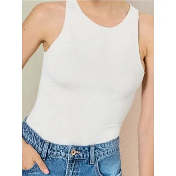 Body Sinsay - Body bez rukávů - bílá - 632EU-00X - 632EU-00X-XL