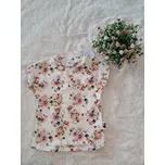 Ig Dívčí tričko s medvídkem - krémové Velikost: 92