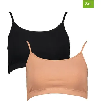 Podprsenka Sportovní podprsenka LASCANA Schwarz/ Beige 5795832 36-38