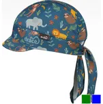 Dráče Dětský funkční šátek - Safari (modrá/zelená) Barva: Zelená, Velikost: 4-12