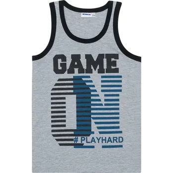 Chlapecké tílko Winkiki Tílko game on Barva: šedá, Velikost: 134