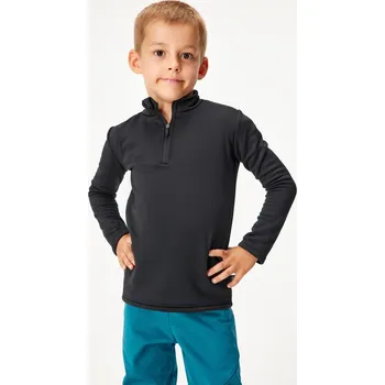 Dívčí mikina Unuo Fleecová mikina Tecnostretch - Černá Velikost: 110-116