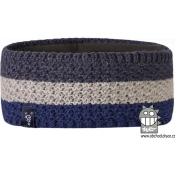 Zimní čelenka Dráče Pletená čelenka 10 cm s mikroflísem Velikost: 56-58