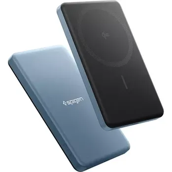Powerbanka Spigen Essential EA2205MQ MagSafe/Qi2 powerbanka 5000mAh (22,5W) modrá