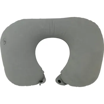 plyšák Záhlavník nafukovací vel. 35 cm - šedivý