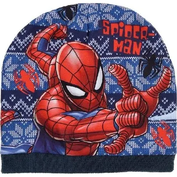 Čepice Sun City Čepice spiderman Barva: tmavě modrá, Velikost: 54