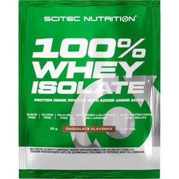 Protein Scitec Nutrition 100% Whey Isolate 25 g, čokoláda-oříšek