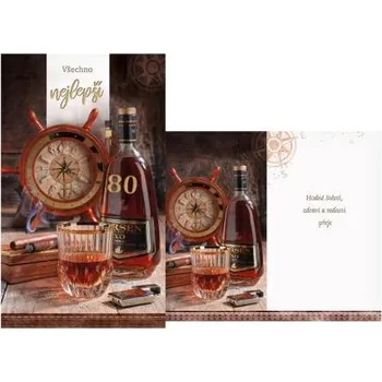 MFP přání k narozeninám 80 M11-563 T PRANI_T_2398