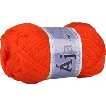 Příze Příze Ája 931 tmavě oranžová