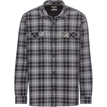 Pánská košile Košile Camel Active Schwarz/ Grau 9429707 L