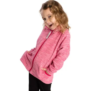 Dívčí mikina Betty mode Mikina fleece mikro pink Velikost: 86