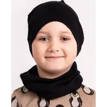 Unuo Dětský merino nákrčník - černý Velikost: uni