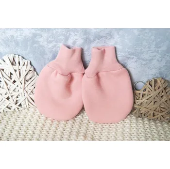 Rukavice Amálka Zateplené rukavice pudrové Velikost: 68-80