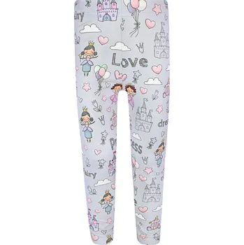 Dívčí legíny V-mart Legíny princezny Velikost: 86-92