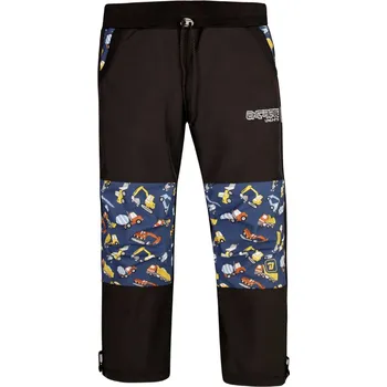 Chlapecké kalhoty Dráče Dětské softshellové kalhoty - Stavební stroje Velikost: 128