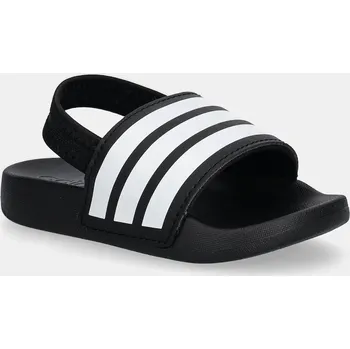 Pánská obuv Dětské pantofle adidas ADILETTE ESTRAP JR5323 černá 99X, EUR 19