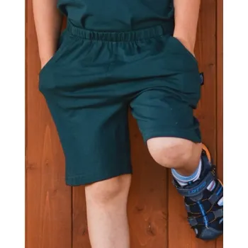 Chlapecké kraťasy Jožánek Chlapecké kraťasy Barva: lahvově zelená, Velikost: 134