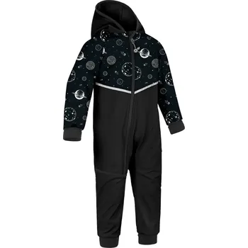 Kojenecká kombinéza Unuo Softshellová kombinéza s potiskem planet - unisex Velikost: 74-80