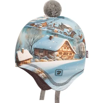 Čepice Dráče Dětská laponka polárka - Termo fleece (chlapecká) Velikost: 54-56