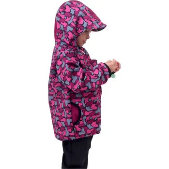 Chlapecká bunda Jožánek Softshellová bunda růžový maskáč Velikost: 98